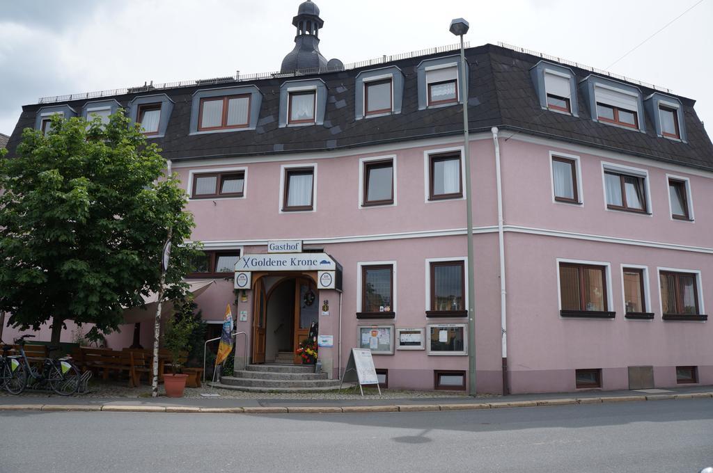 Gasthof Goldene Krone Selbitz Eksteriør bilde